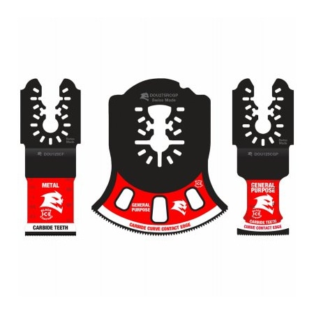 Bsc Preferred 3PK Carb Osc Blade DOU3CS